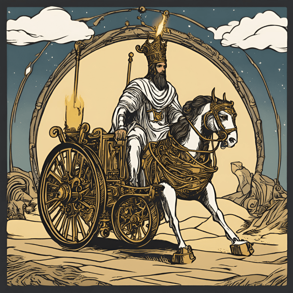a carruagem tarot