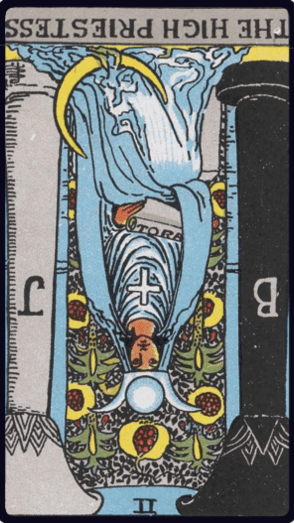 a sacerdotiza no tarot