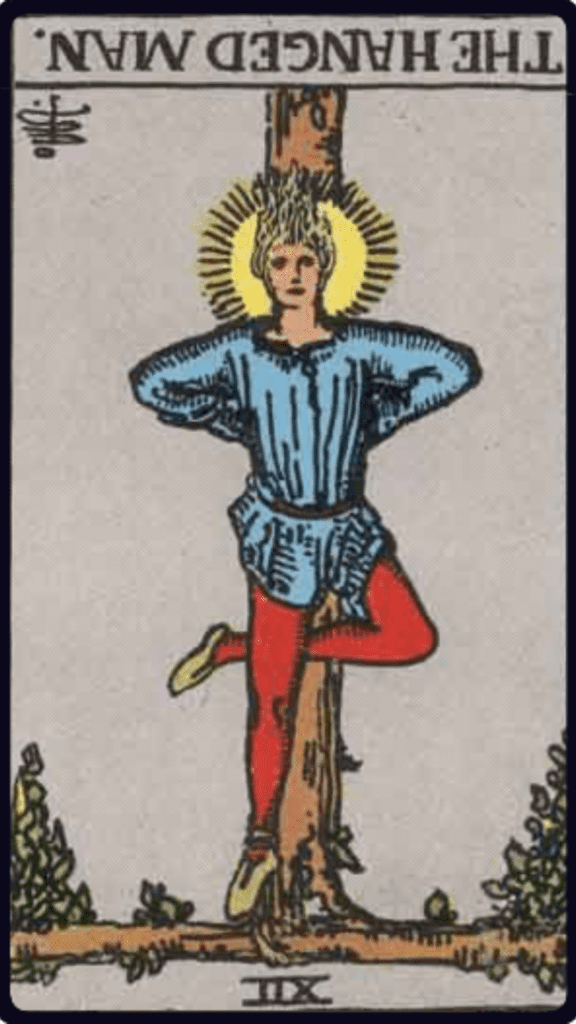 o enforcado tarot