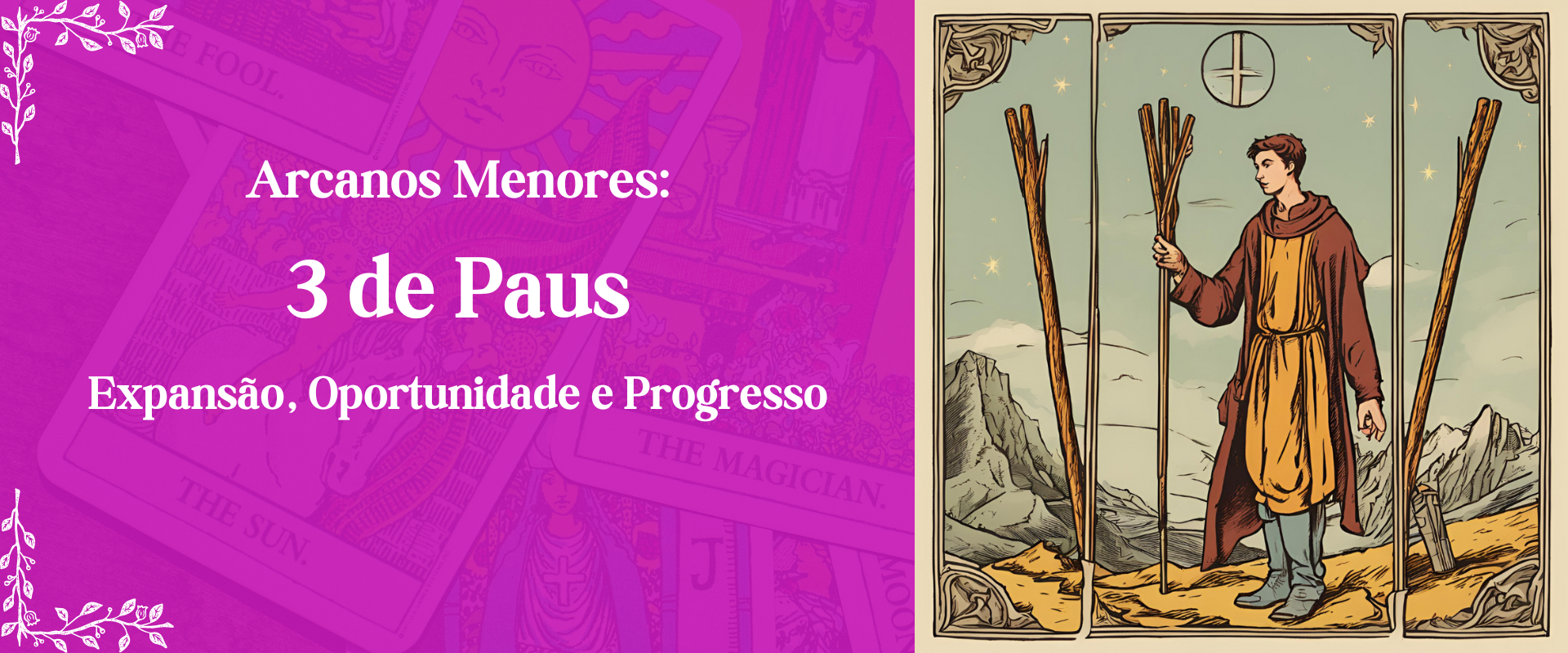 3 de paus tarot