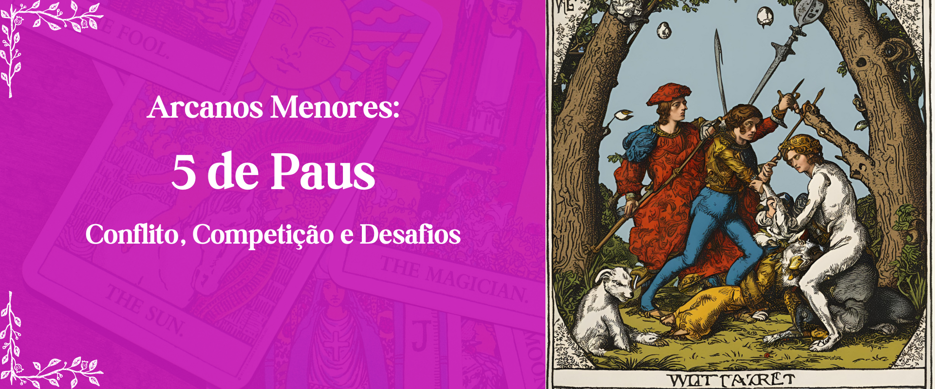 5 de paus tarot