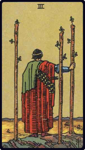 3 de paus tarot