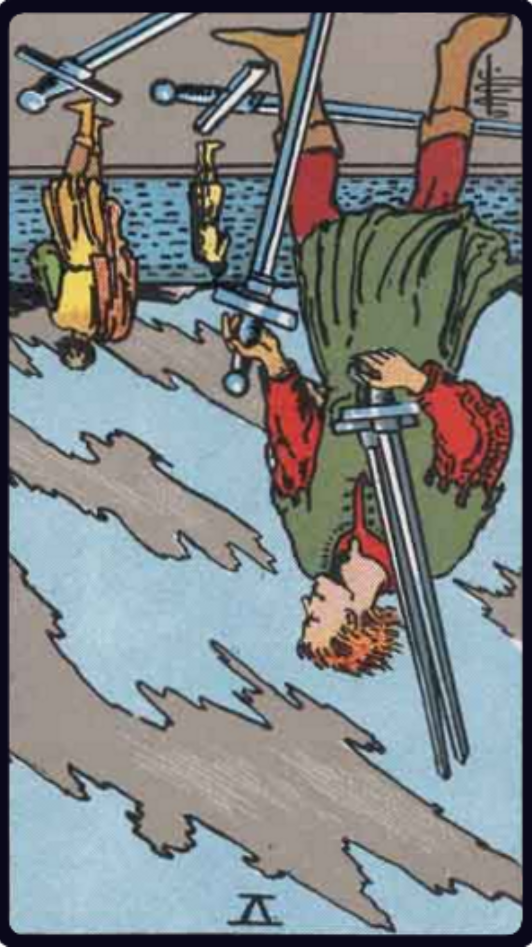 5 de espadas tarot