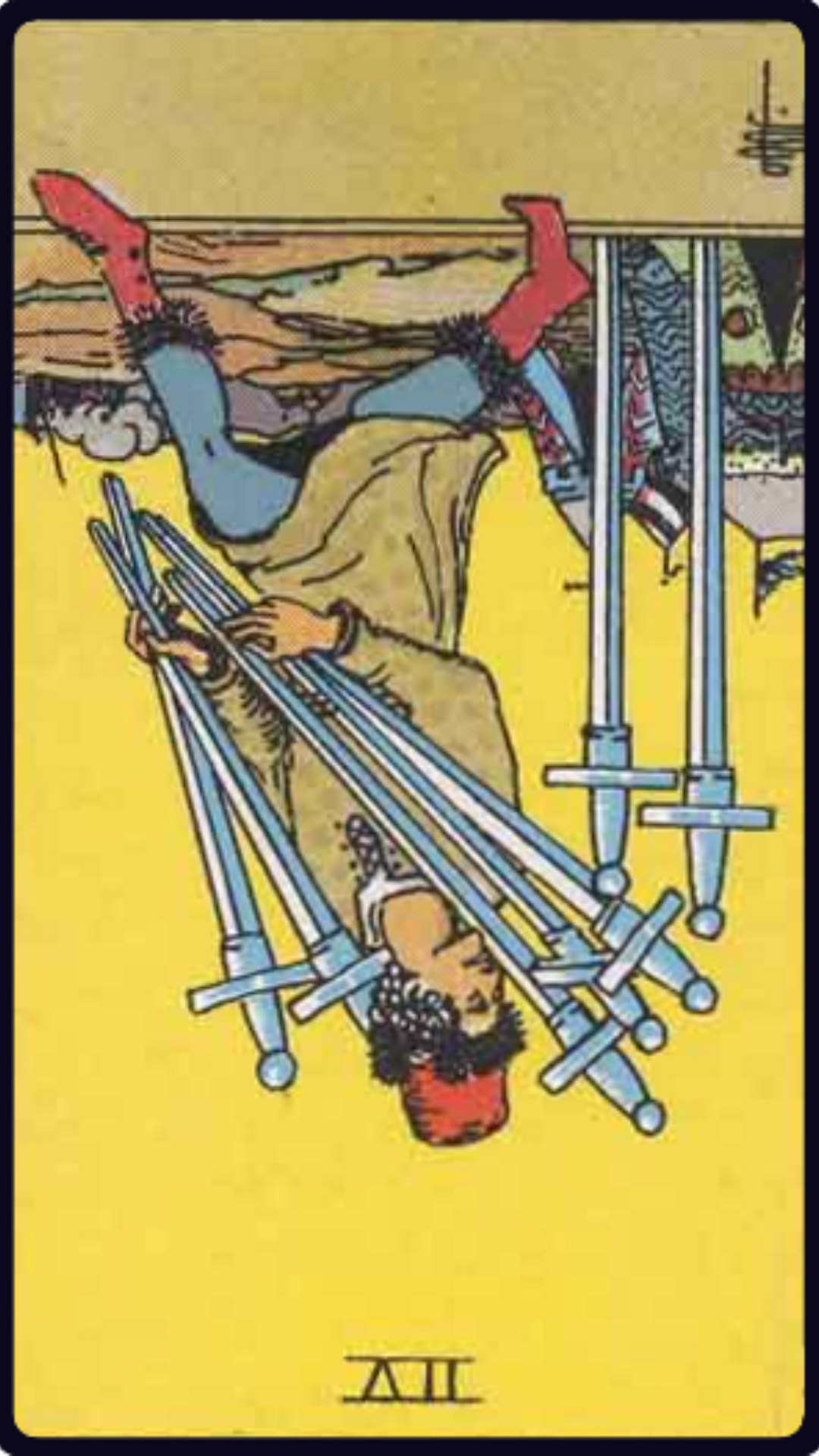 7 de espadas tarot