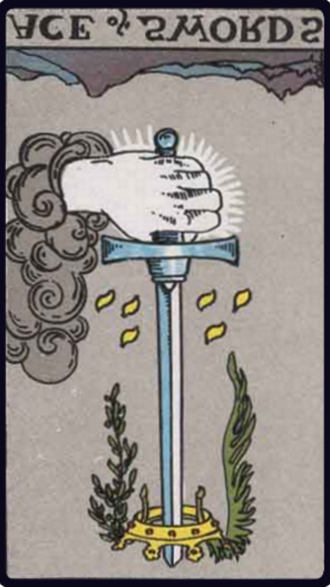 às de Espadas tarot