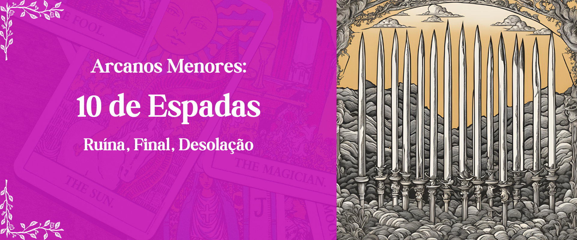 10 de espadas tarot