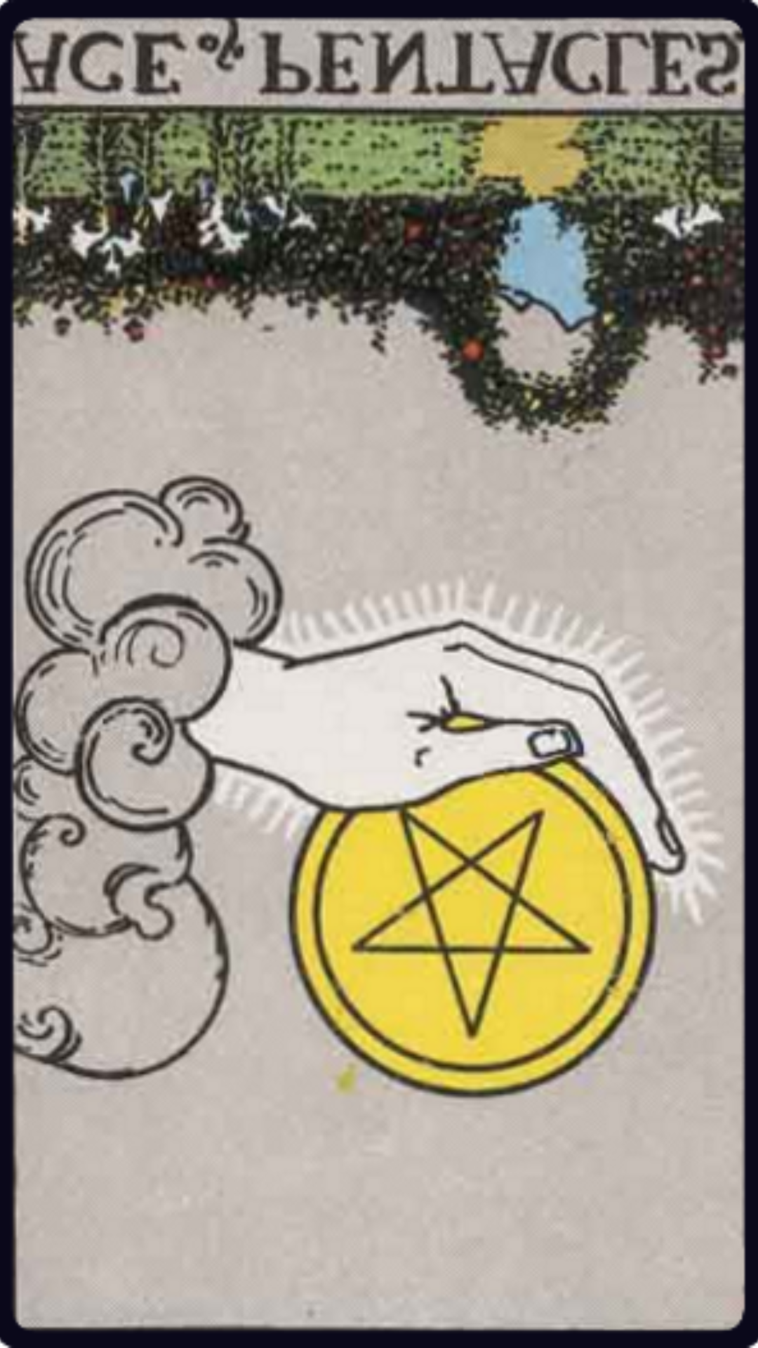 as de ouros tarot