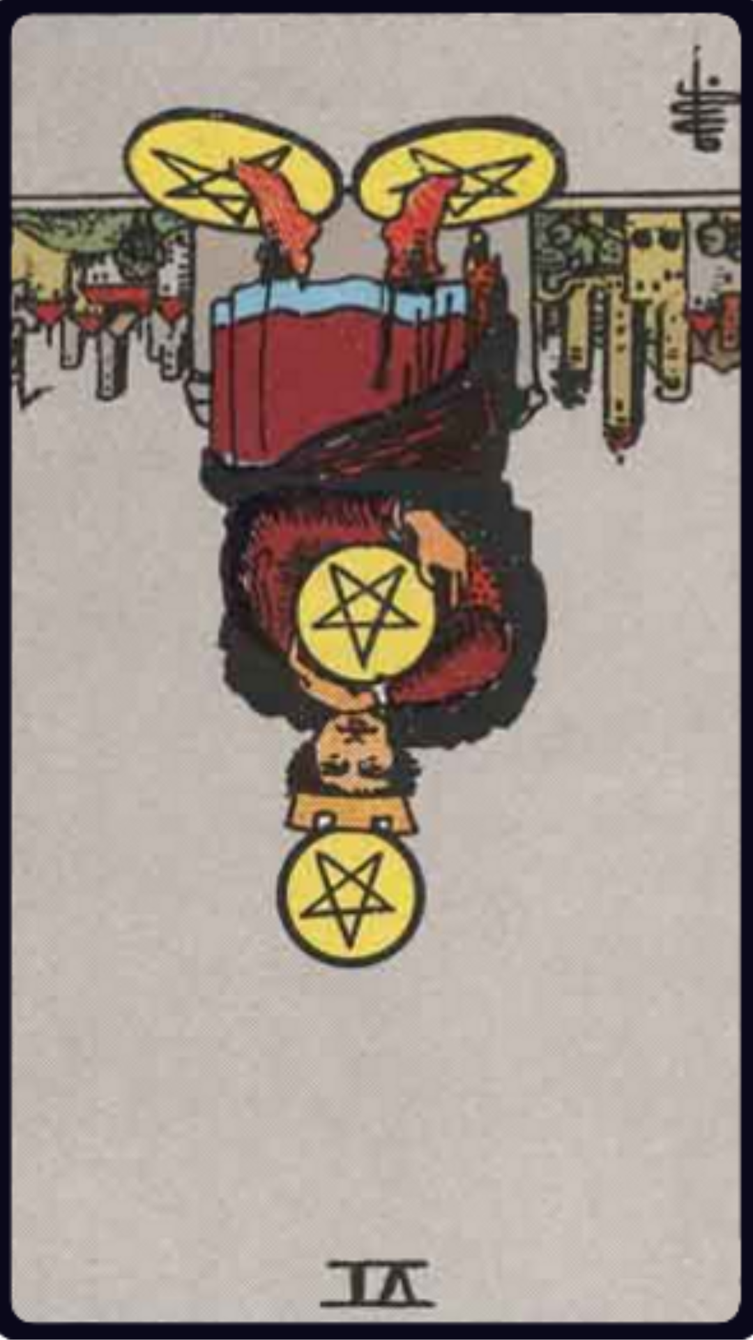 4 de ouros tarot